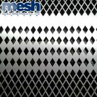 Aluminum expanded metal mesh decorative perforated aluminum sheet grease filter