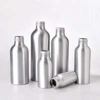 50ml wholesale aluminum cosmetic perfume spray bottle with  pray mist cap